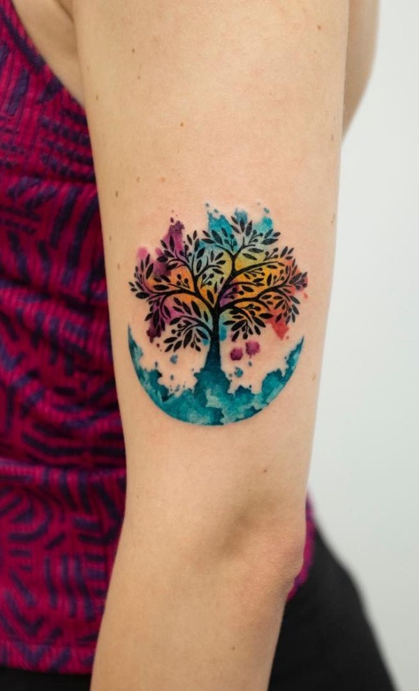Turn Your Body Into a Canvas With These Watercolors Tattoos