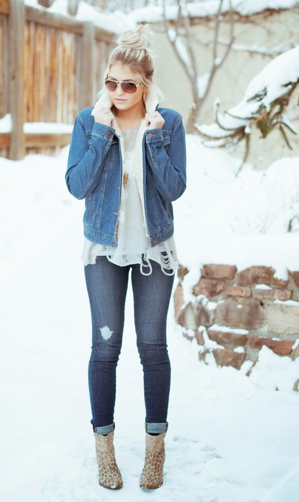 40 Cute Winter Outfits Ideas For Teens