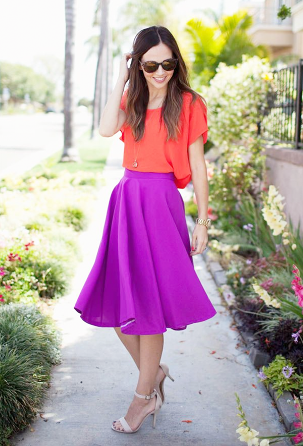 40 Beautiful Vibrant Color Outfits To Shine Over This World